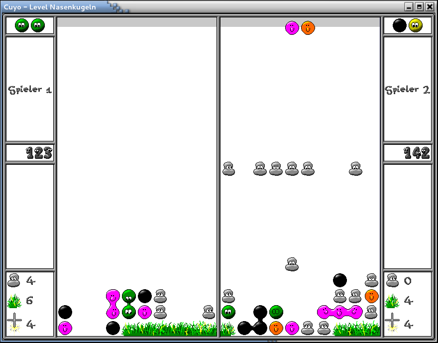 Screenshot of level noseballs